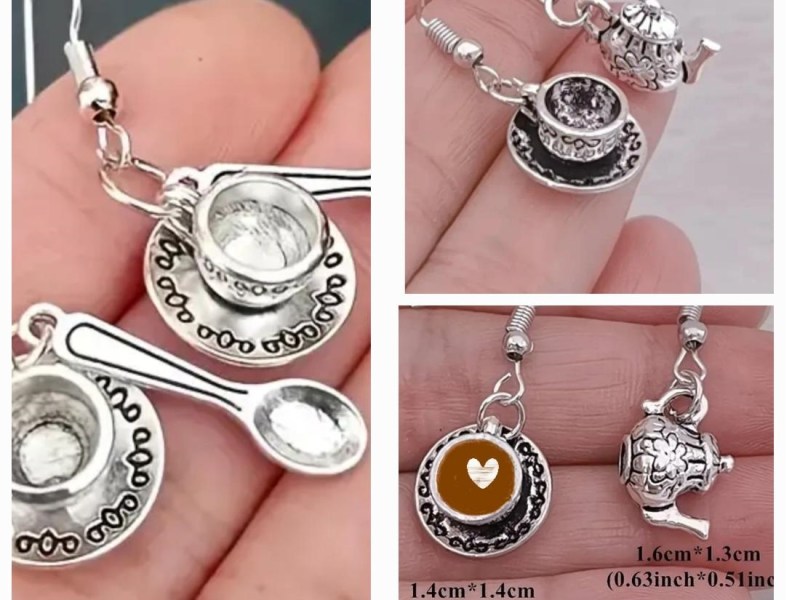 Coffee Lover’s Memorial&nbsp;Earrings